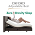 Getha Oxford Adjustable Bed Zero Gravity Sleep